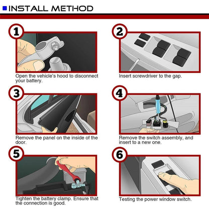 Driver Master Power Window Switch for Jeep Grand Cherokee 2014-2018