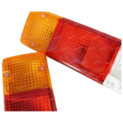 2 x Trayback Ute Round Tail Lights for Toyota Landcruiser (1985–2016)