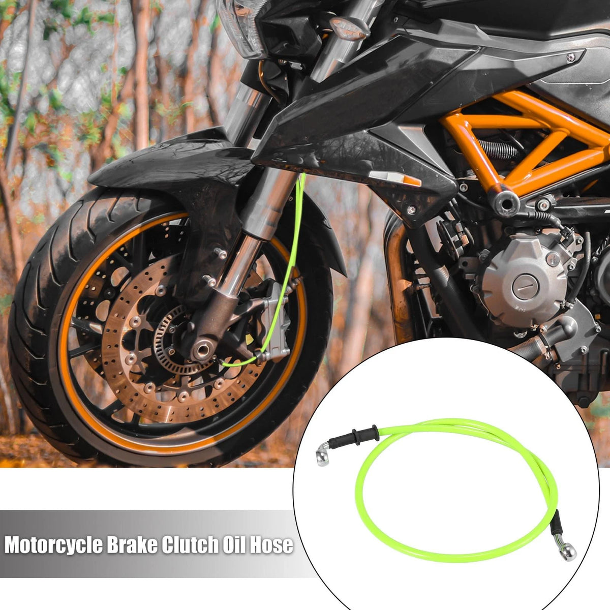 Universal 90cm Motorcycle Brake Clutch Oil Hose Line Pipe Hydraulic
