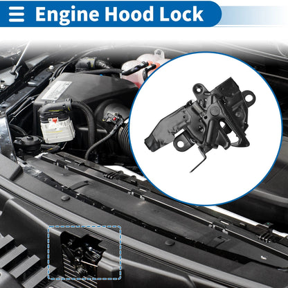 Hood Latch Assembly for Toyota Highlander (2010-2013)