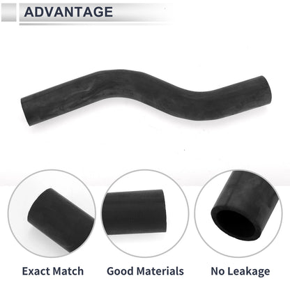 Radiator Hose Rubber Black for Toyota Camry (2002-2006) 1 Pcs