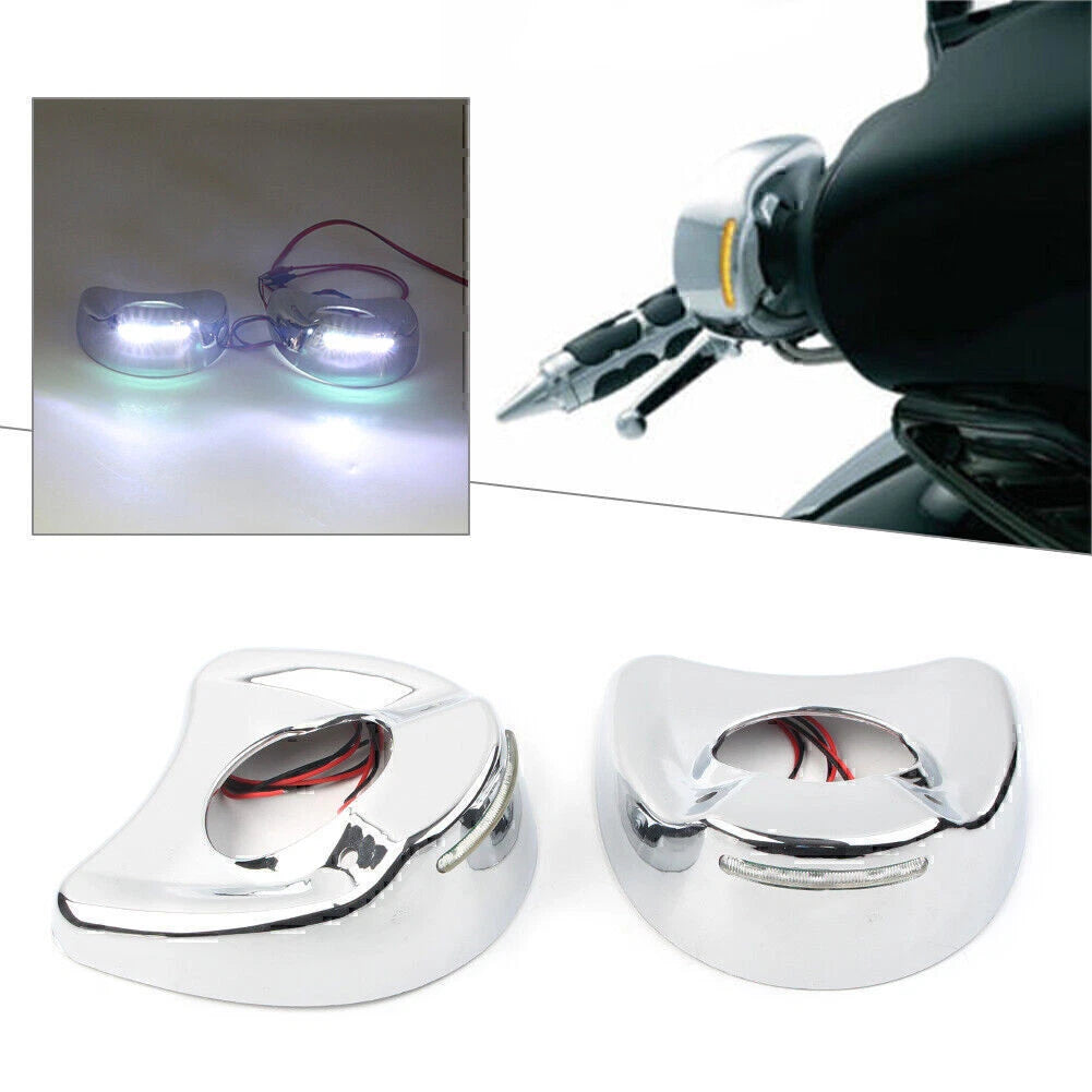 Chrome LED Cover Shell for Harley Electra Glide (1996-2013)