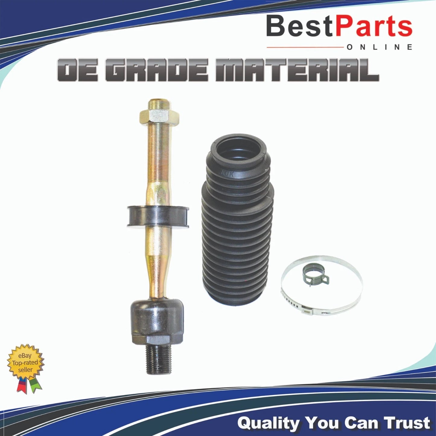 Rack and Pinion Bellow + Inner Tie Rod for BMW 525i/528i (2001–2003)