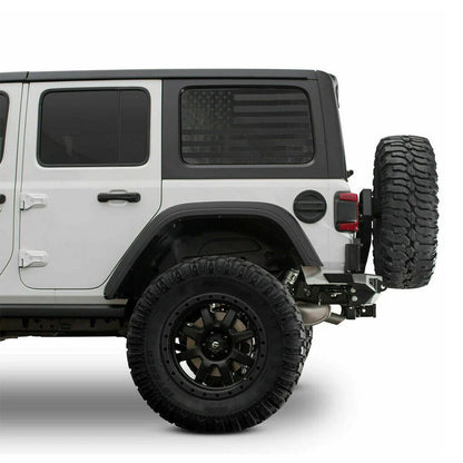 American Flag Rear Window Decal for Jeep Wrangler JL (2018-2020)