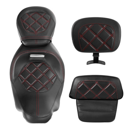 Driver & Passenger Seats Backrest for Harley Street Glide (2014-2023)
