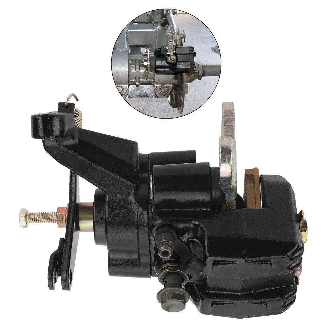 Rear Brake Caliper & Pads for Kawasaki Lakota 300 (1995–2003)
