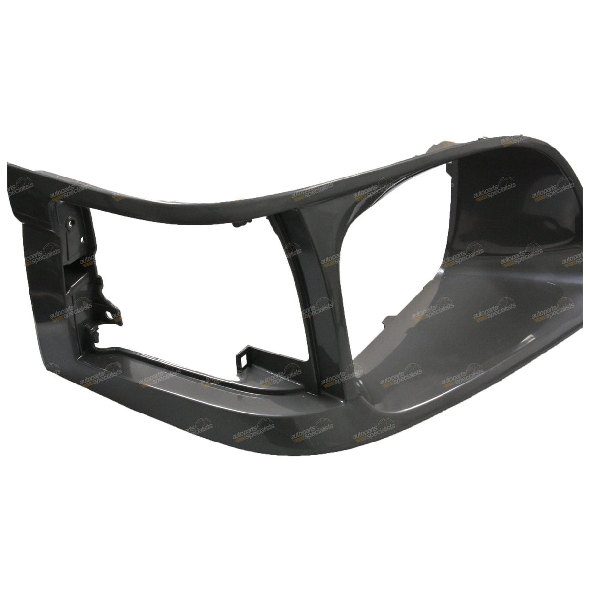 RH Dark Grey Headlight Surround for Toyota Hiace (1998–2005)