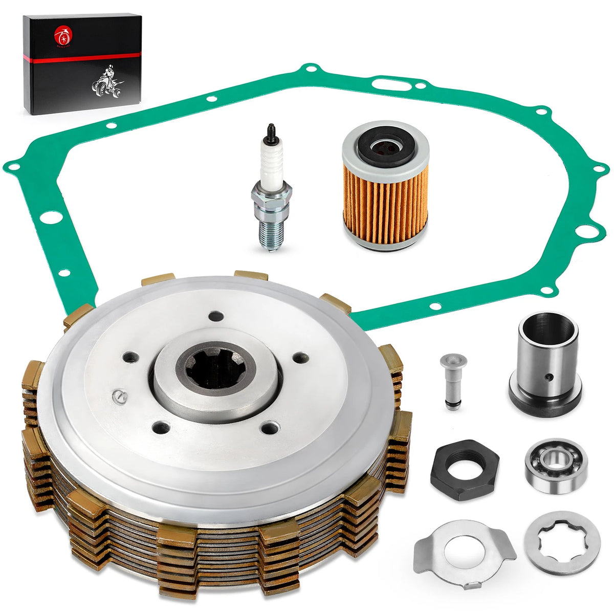 Heavy Duty Clutch Assembly w/ Lock Washer for Yamaha Raptor 350 (2004–2013)