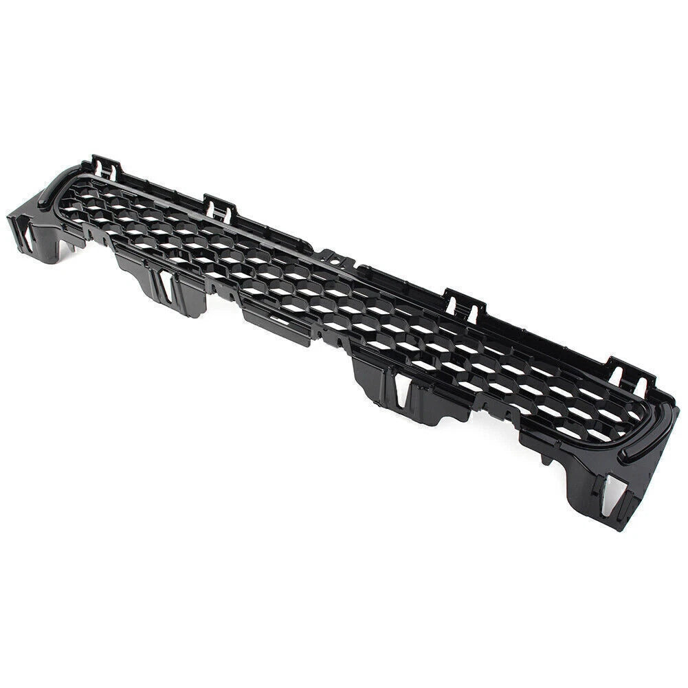 Black ABS Front Lower Bumper Grille Mesh for Jaguar XJ (2016-2021)