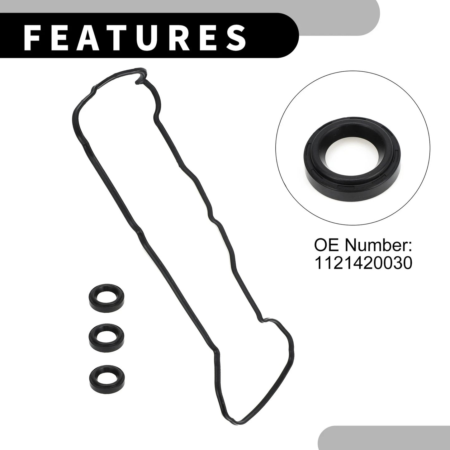 Valve Cover Gasket for Toyota Avalon, Camry, Lexus ES300, RX300 (2000-2006)
