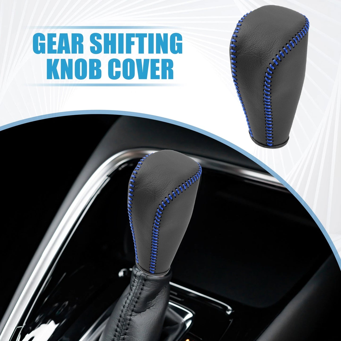 Gear Shift Knob Hand Brake Cover Trim Set for Toyota Corolla (2014–2018)