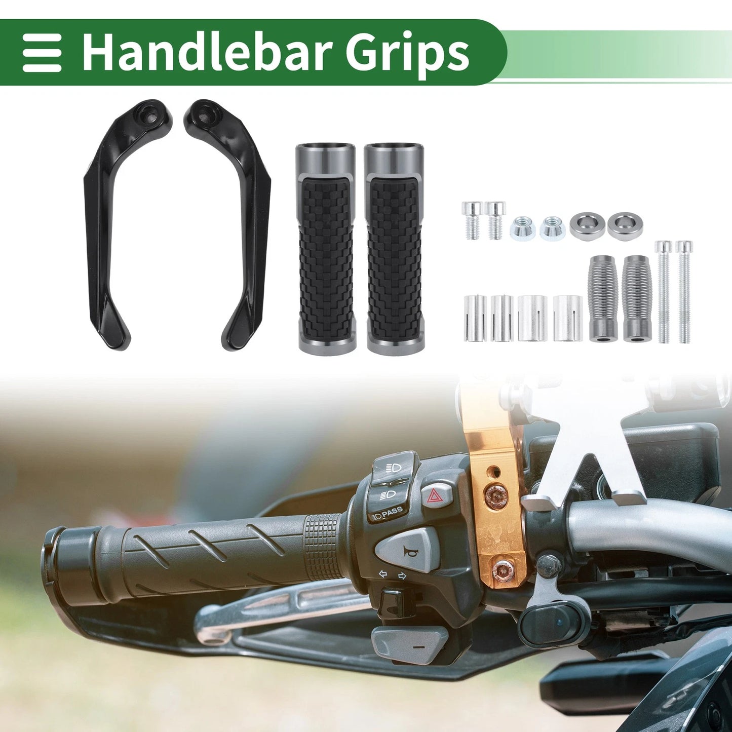 Grips Cover Kit 22mm for Motorcycle