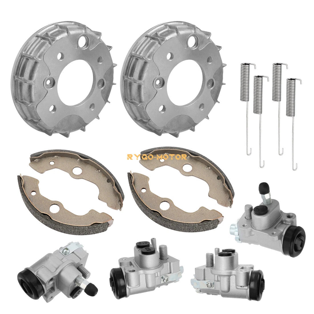 Front Brake Wheel Cylinder & Brake Drum for Honda TRX400FW Foreman (1995–1998)