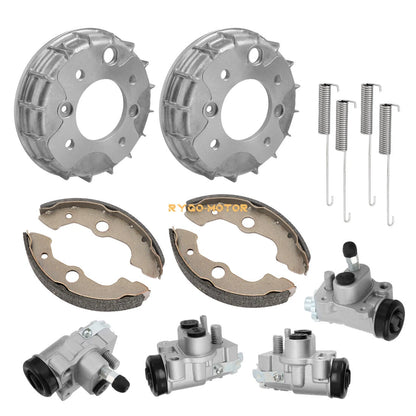 Front Brake Wheel Cylinder & Brake Drum for Honda TRX400FW Foreman (1995–1998)