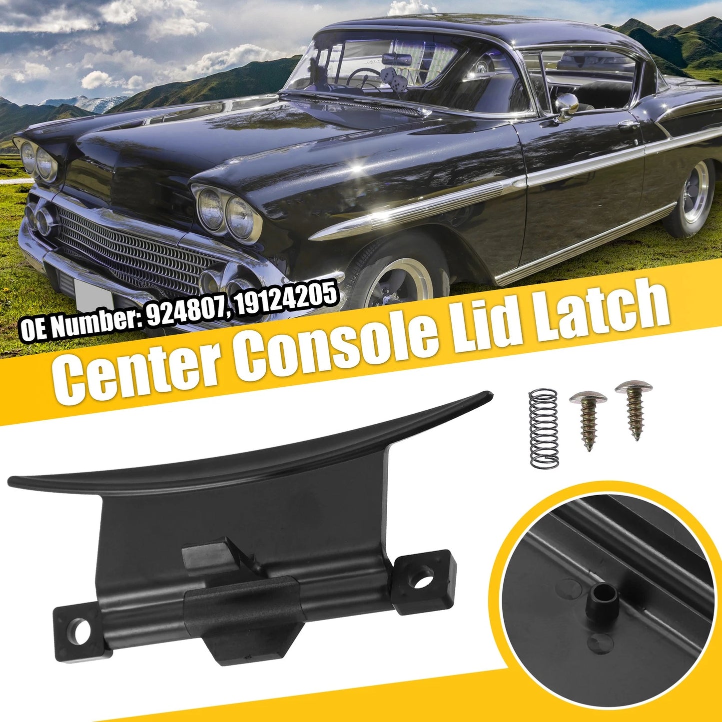 Console Lid Latch for Chevy Impala / Buick LaCrosse (2006–2013)
