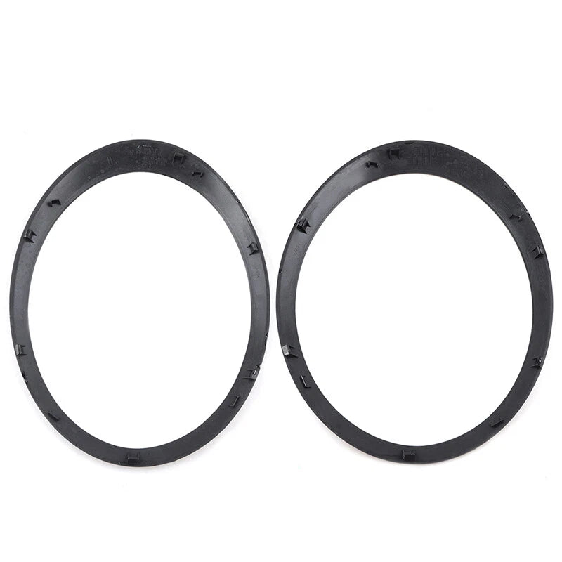 Headlight Ring & Tail Light Trim Covers Black for BMW Mini Cooper (2007-2013)