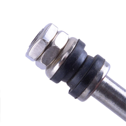 4 x TR48 Stainless Steel Tire Valve Stems for Car (High Pressure)