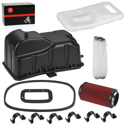 Air Filter Box Lid Cover & Clip Kit for Polaris Worker 500 2001-2002 6X6