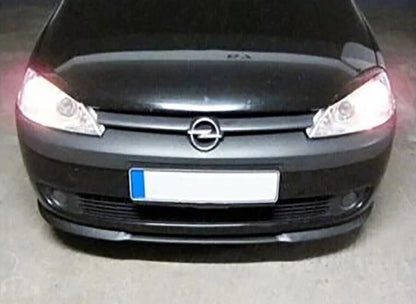 Front Bumper Lip 3 Pcs for Opel Corsa C (2000-2006)