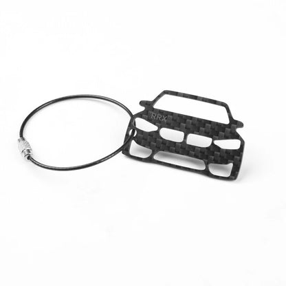 Carbon Fiber Key Ring Gift Car tuning Stylish Car Decor For BMW 3 Series