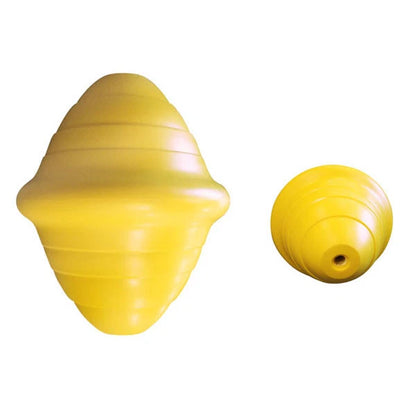 Foam Filled Anchor Mooring Buoy / Float Large Yellow Marine Buoy