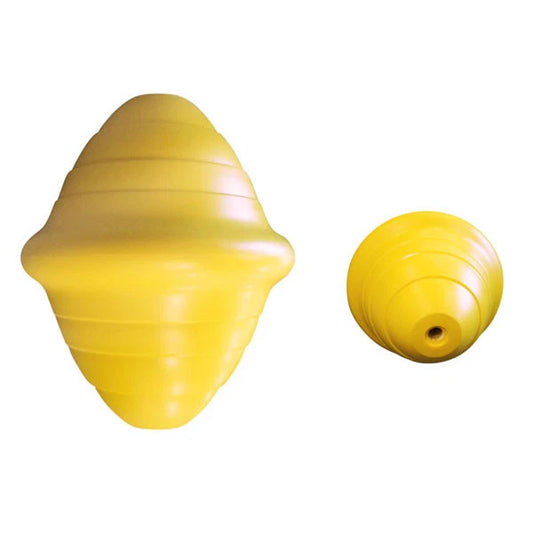 Foam Filled Anchor Mooring Buoy / Float Large Yellow Marine Buoy