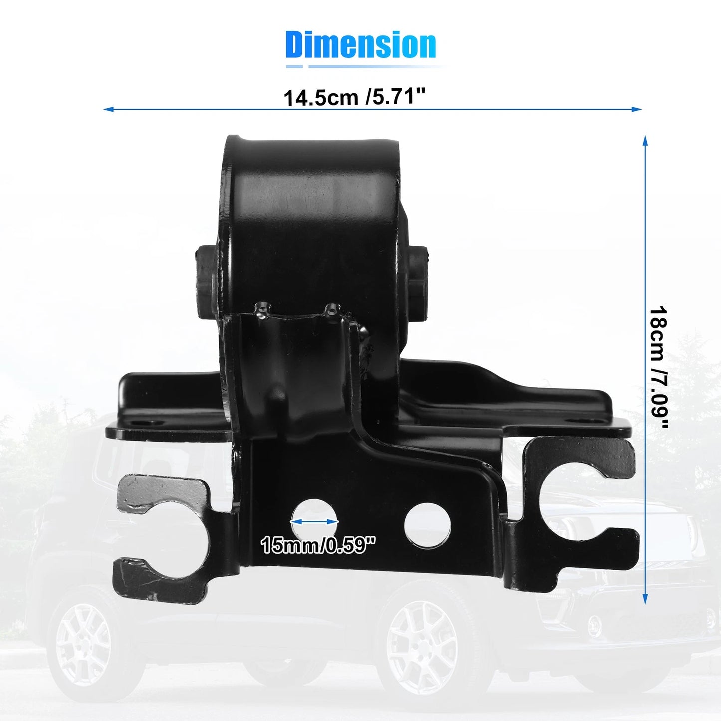 Rear Engine Motor Mount Bracket Insulator for Ford Escape (2001-2012)