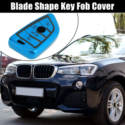 Key Fob Cover for BMW X1 X3 X5 X6 TPU Black Blue