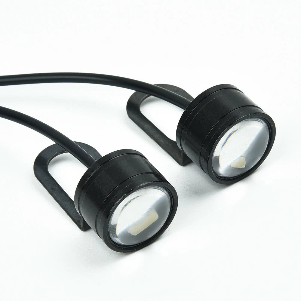 2 x 12V Motorcycle LED Spotlight Headlight Driving Front Light Fog Lamp for Motorcycle