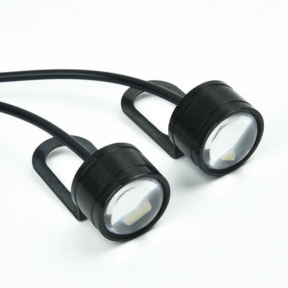 2 x 12V Motorcycle LED Spotlight Headlight Driving Front Light Fog Lamp for Motorcycle