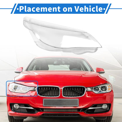 1x Front Right Headlight Lens Cover for BMW 5 Series E60