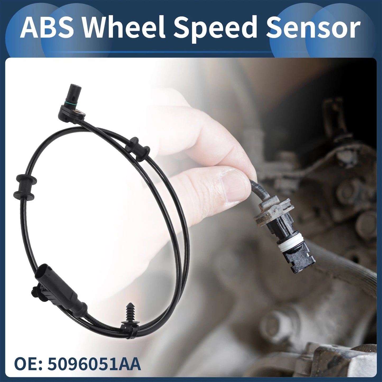 ABS Wheel Speed Sensor for Dodge Durango Front