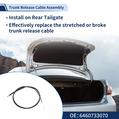 Trunk Lid Release Cable for Toyota Camry (2002–2006)