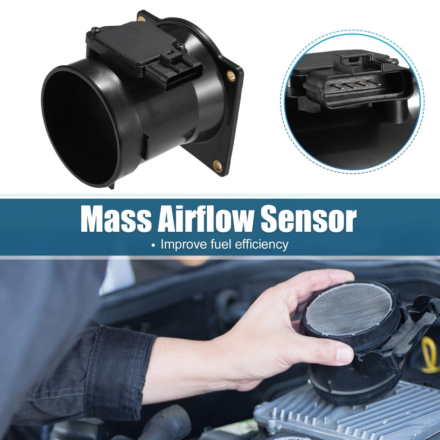 Mass Air Flow Sensor for Ford Mustang (2002-2004)