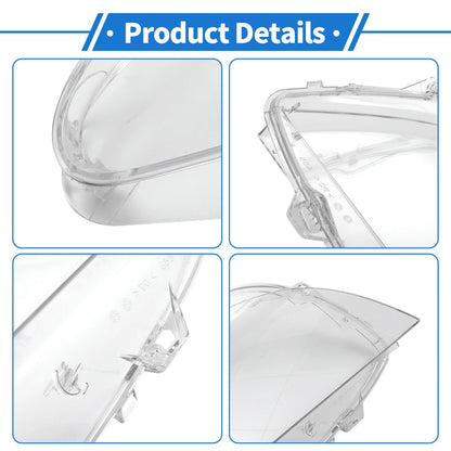 Front Left & Right Headlight Lens Covers for BMW 740i