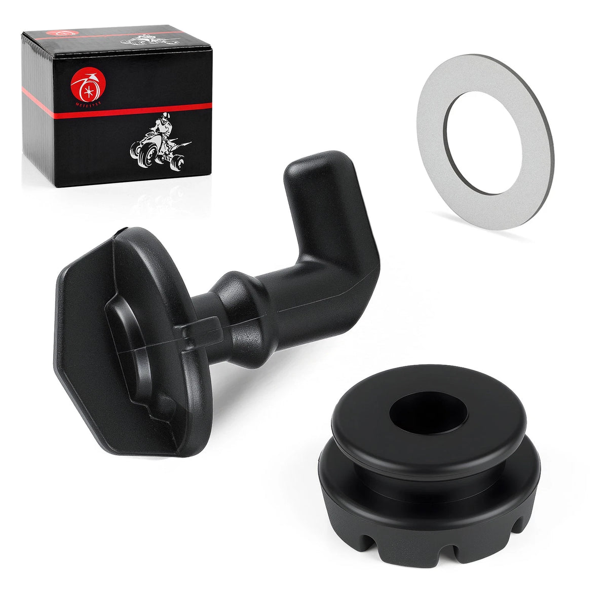 Hood Latch Toggles + Grommets & Washers Kit for Polaris RZR (2007–2014)