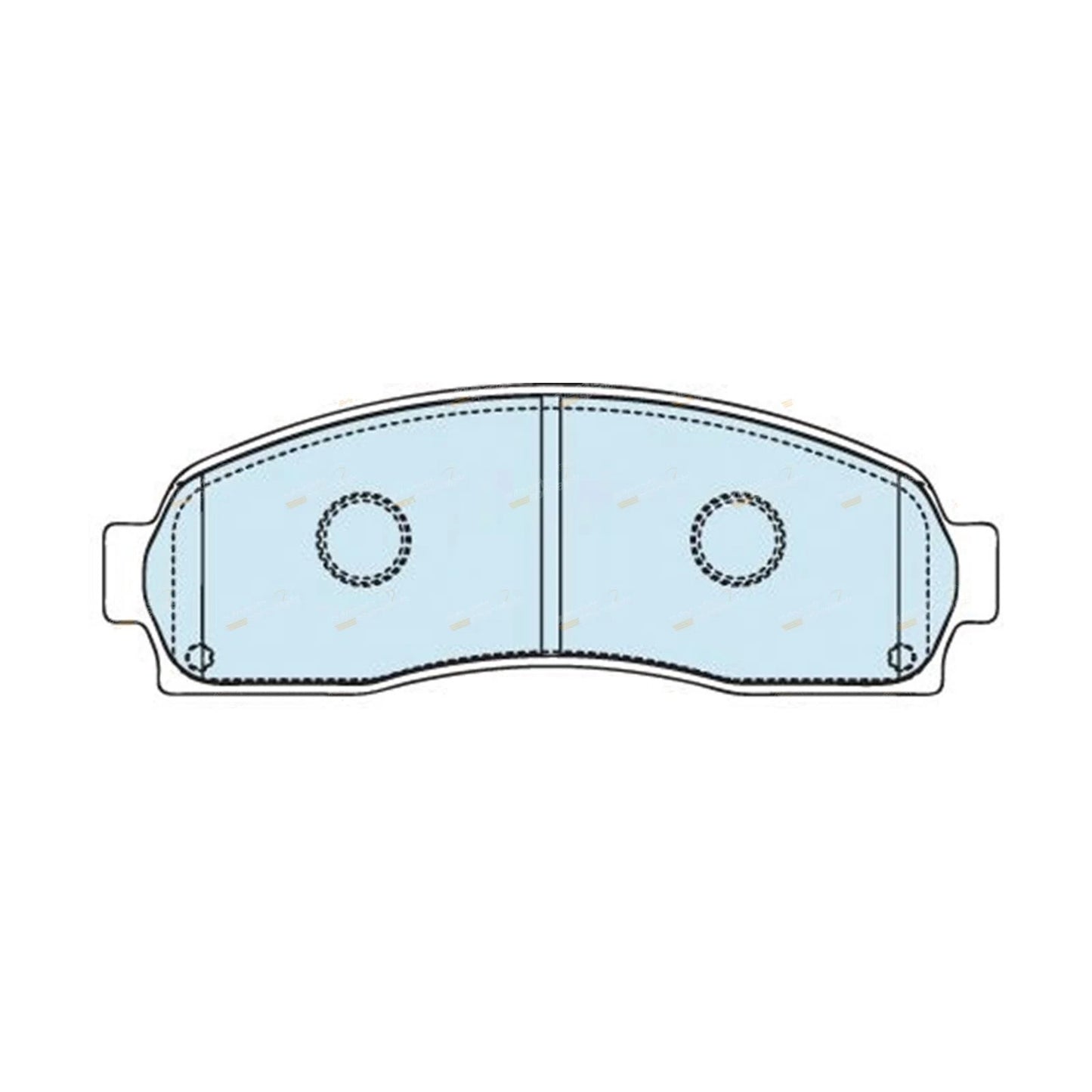 4wd Front Disc Brake Pads Set for Ford Explorer (2002 - 2005)