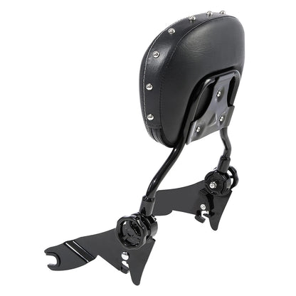 Passenger Backrest Sissy Bar for Harley Street Glide (2009-2024) Black