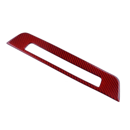 Red Center Console CD Panel Cover Trim for Mercedes Benz W204 (2011-2013)
