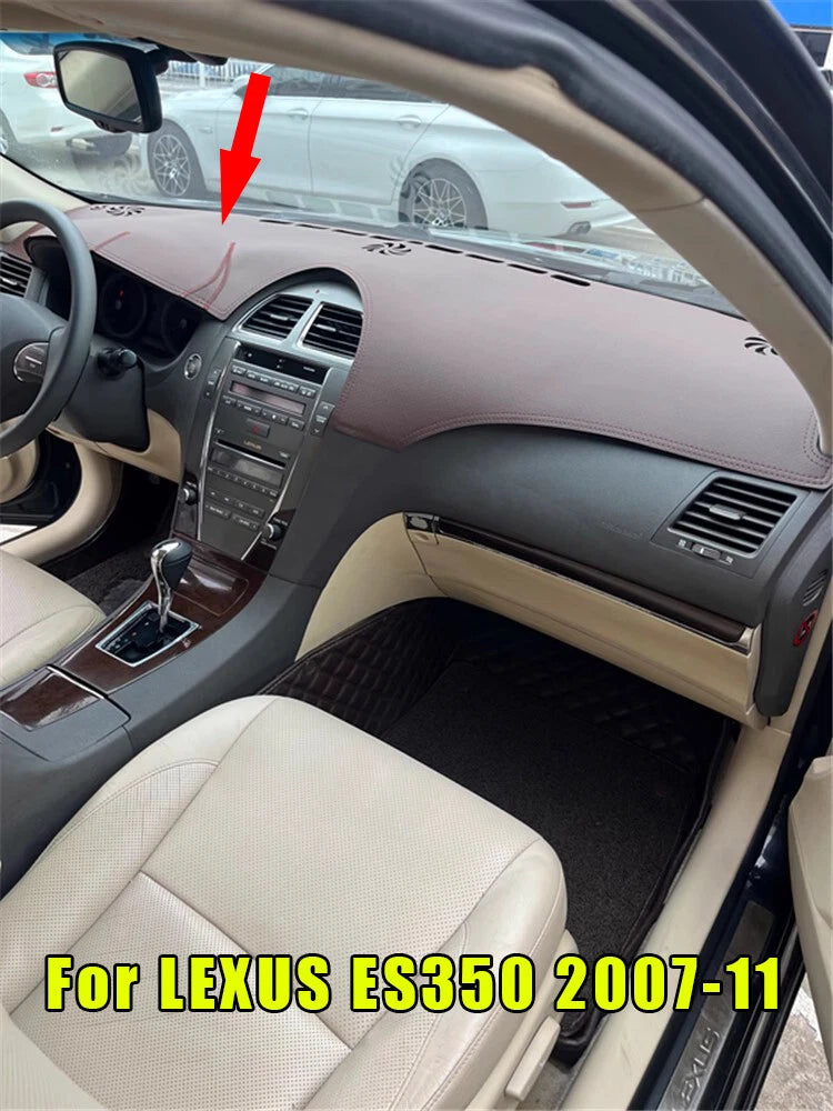 Leather Dashboard Cover Pad Mat for Lexus ES350 (2007–2011)