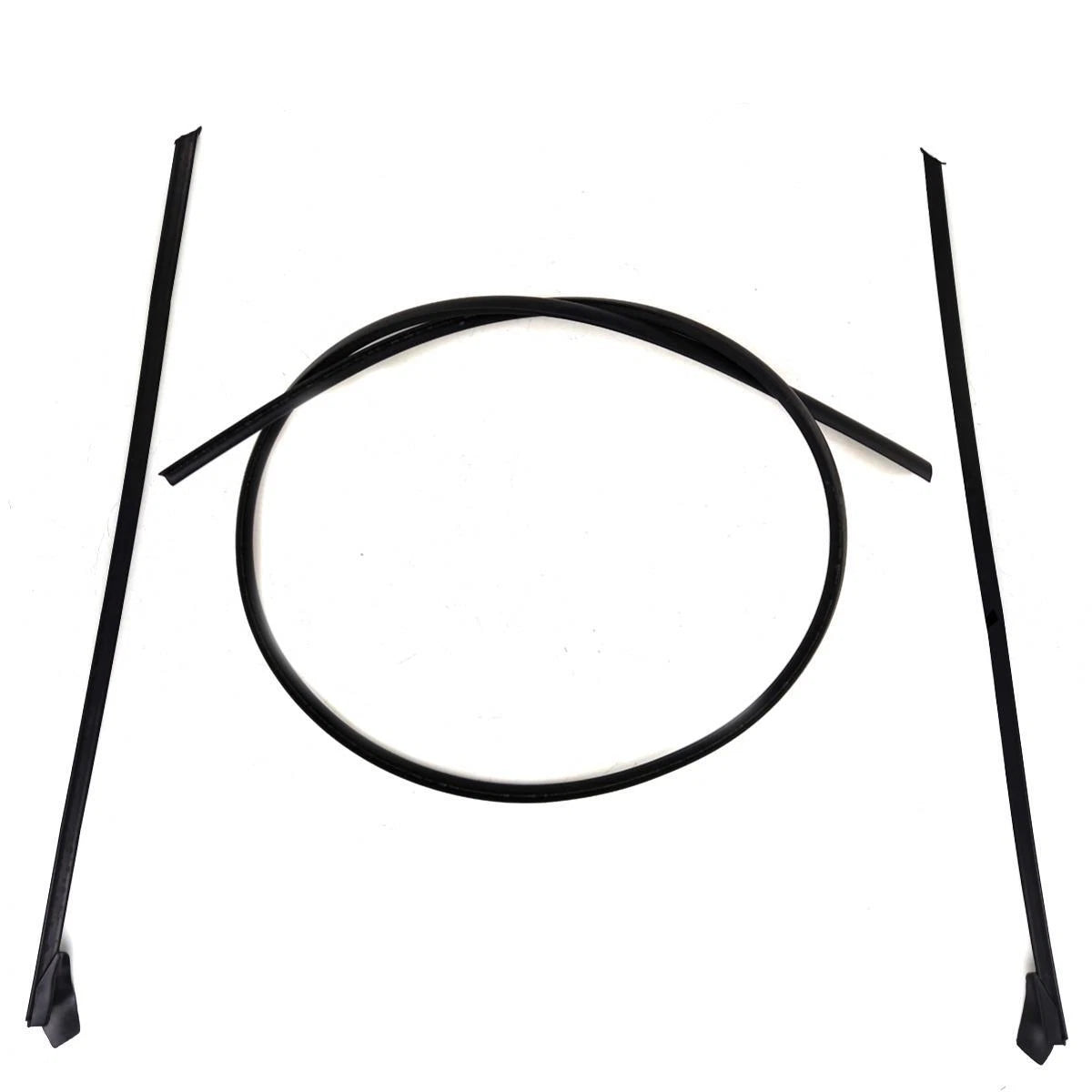 Front Windshield Moulding Rubber Set 3 Fits ISUZU TFR Holden Rodeo 1989-97 D12