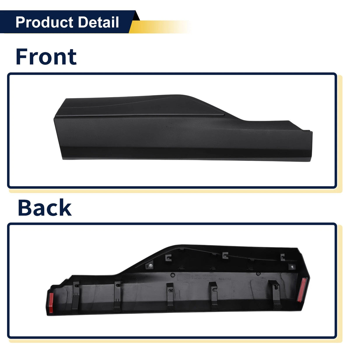 Lower Rear Left Door Trim for Nissan Rogue (2021-2025)