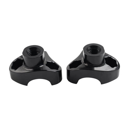 1" CNC Handlebar Risers for Harley Dyna Heritage Softail Sportster