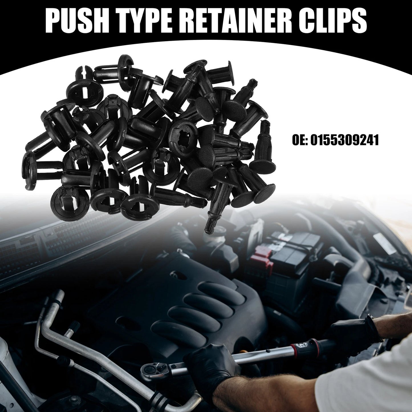 20 x Push Type Retainer Clips for Nissan 350Z (2003-2009)