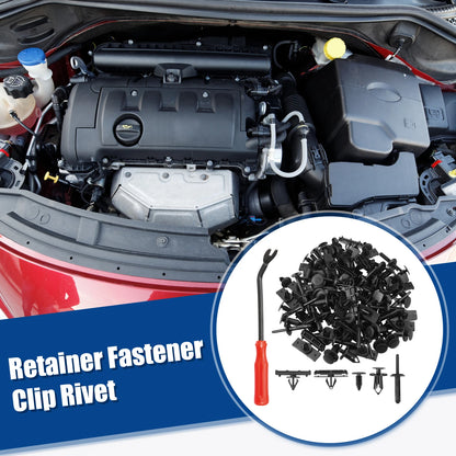100 Pcs Retainer Fastener Clips for Jeep Wrangler