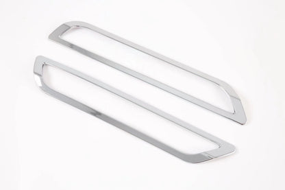 ABS Chrome Rear Fog Light Frame Cover Trim for Ford Explorer (2020-2023) 2 x