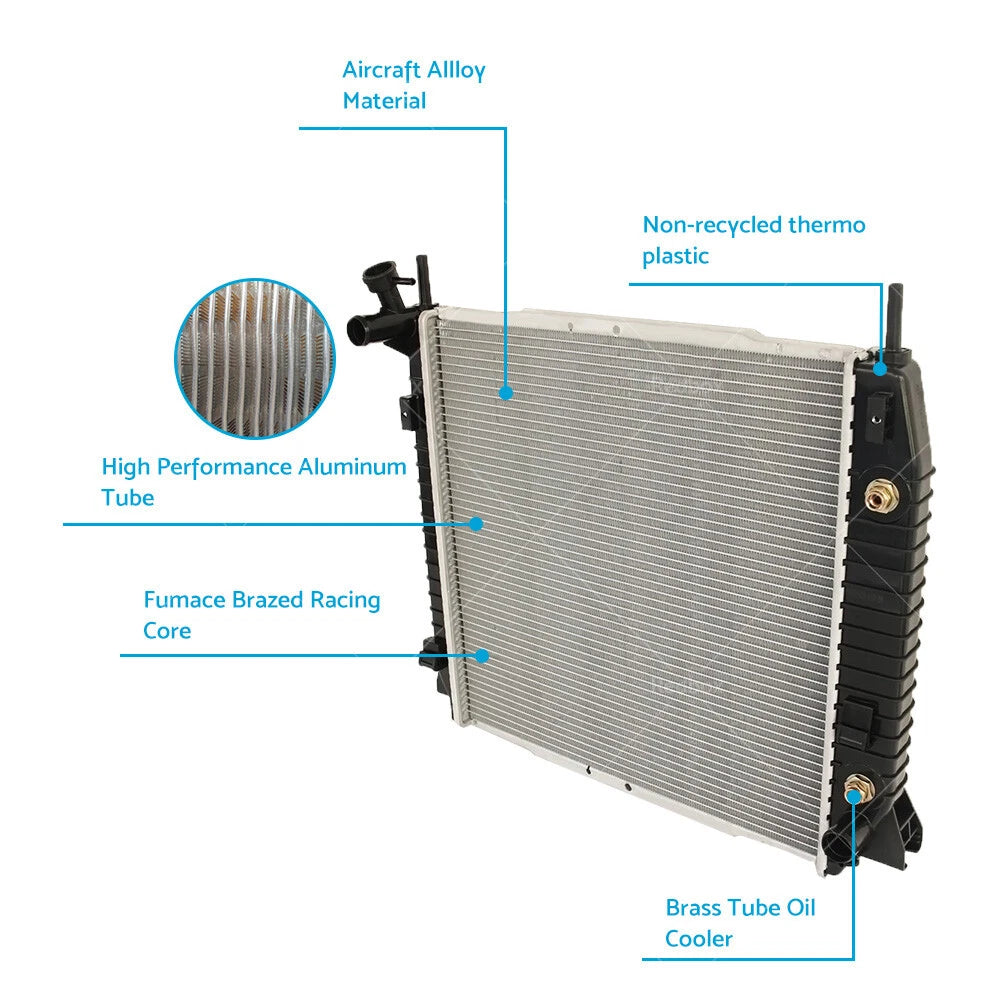 Radiator for Holden Rodeo RA Ute, Colorado RC 3.6 Petrol (2006-2011)