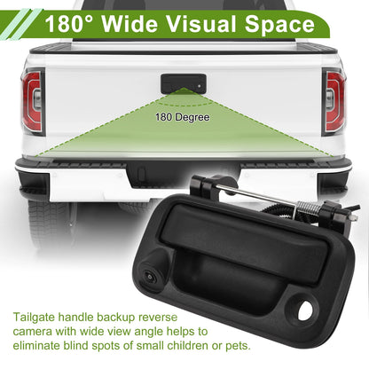 Tailgate Handle Backup Camera for Ford F-250 F-350 (2008-2010)