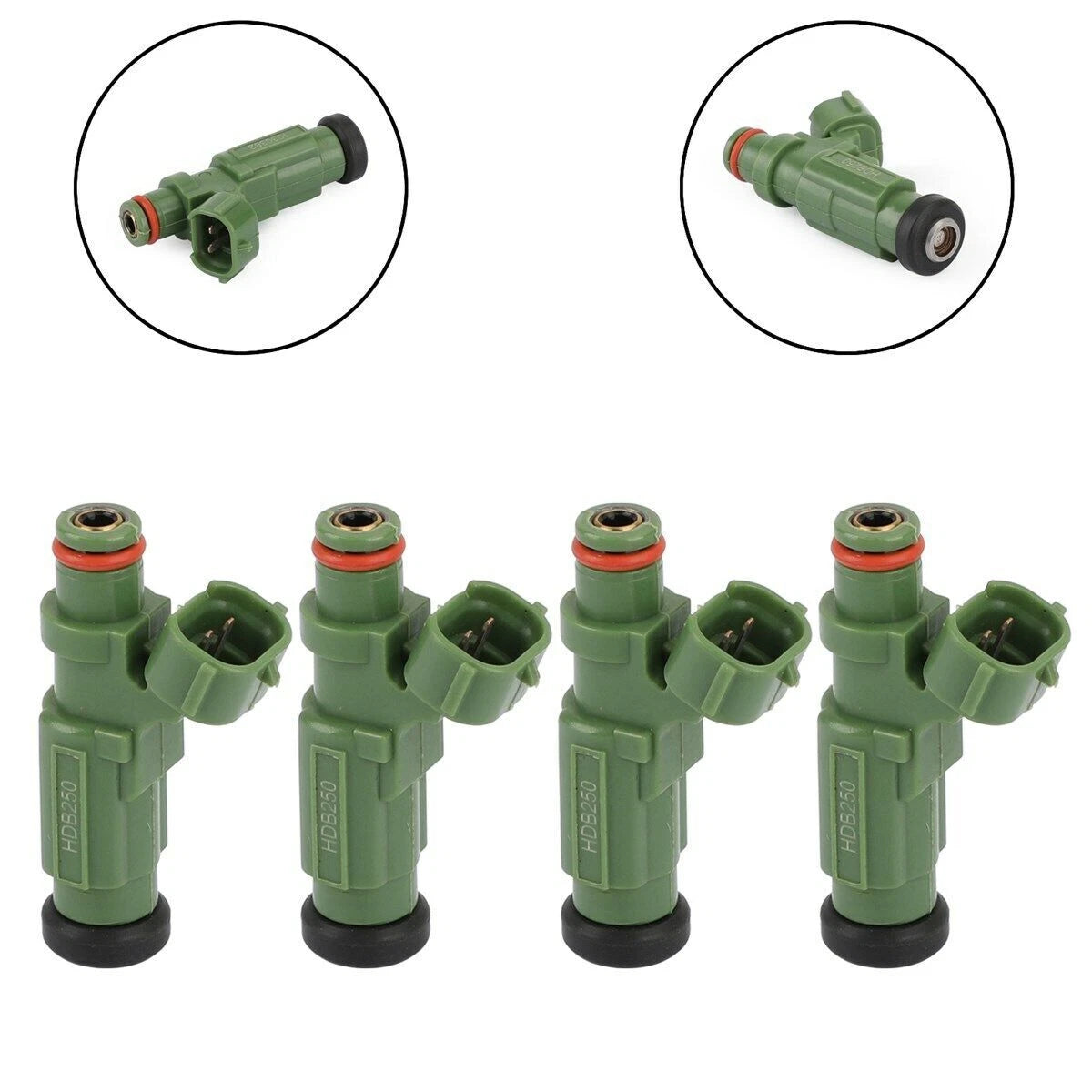 4 x Fuel Injectors for Mitsubishi Lancer 2.0L L4 (2004-2007)