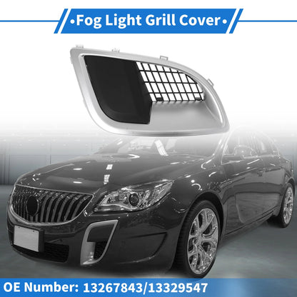 1 Pc Car Front Left Fog Light Grill for Buick regal (2009–2014)